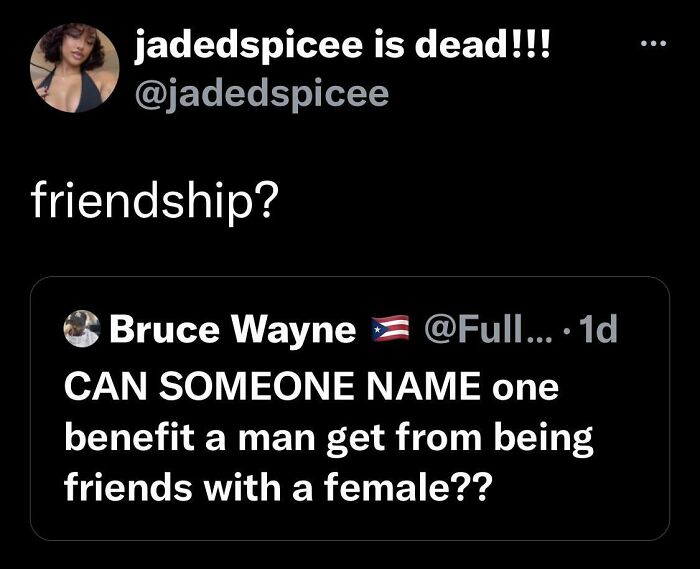 Men And Women In A Totally Platonic Relationship? Unbelievable, Unforeseeable, Dare I Say, Impossible !!