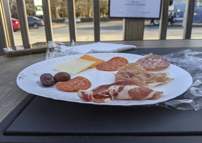 In Connecticut, Breweries Require Food With Drink. This Is Their "Charcuterie Board"