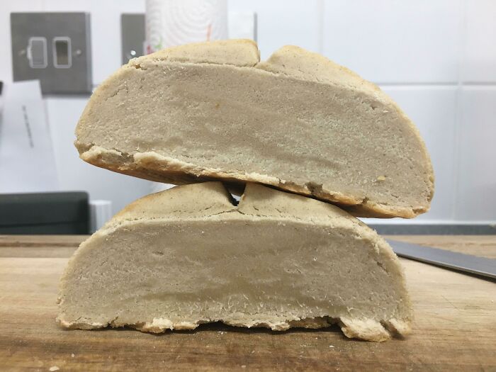 I Tried To Make Bread Using Only Flour And Water