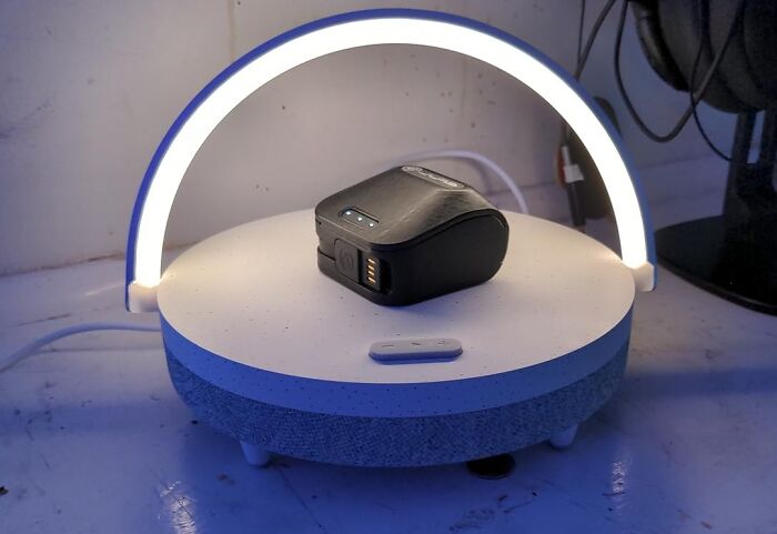 Illuminate Your Space And Charge Your Devices With A Music Table Lamp With Wireless Charger