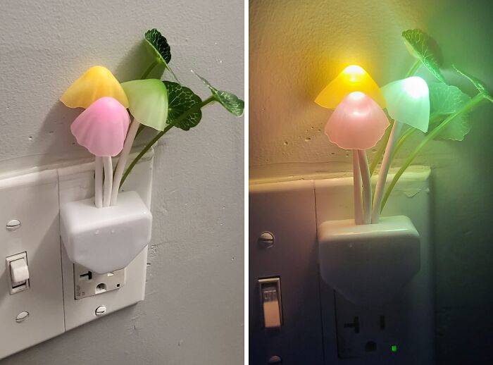 Enchanted Evenings Await: Color-Changing LED Mushroom, Your Nighttime Guide!