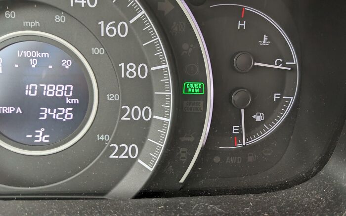 Every Time I Use My Wife's Vehicle. Every. Single. Time