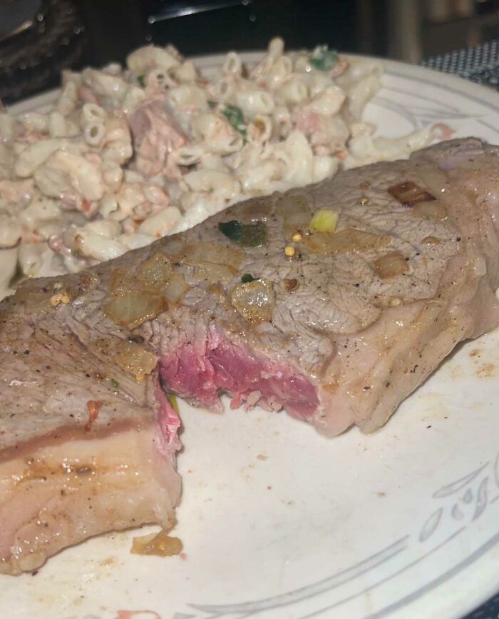 My Friend Said She Makes Perfect Steaks