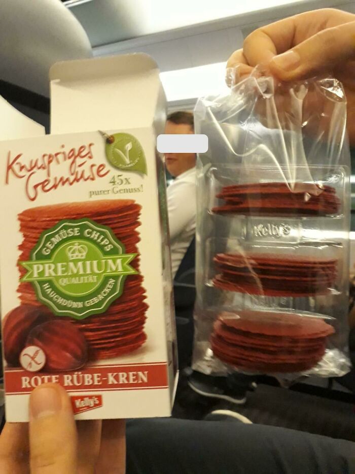 Didn't Realize We Bought A Bunch Of Plastic With Traces Of Food On It