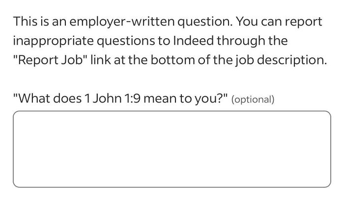 Is This Legal On A Job Application?