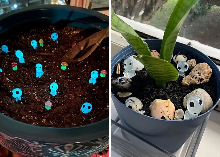 Bring Fairy Tales To Life: Glowing Miniature Tree Spirit Statues For Magical Evenings!