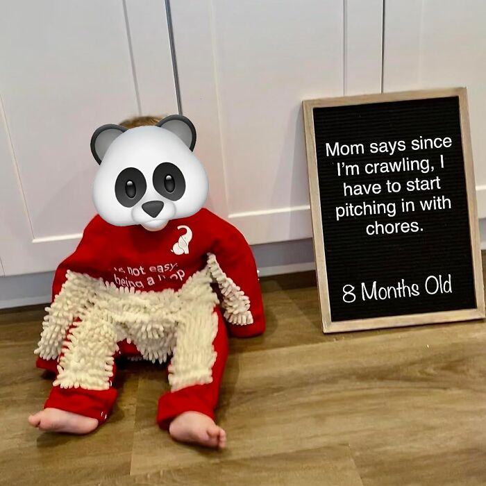 Let Your Little One Shine Floors In Style With This Cute Mop Onesie