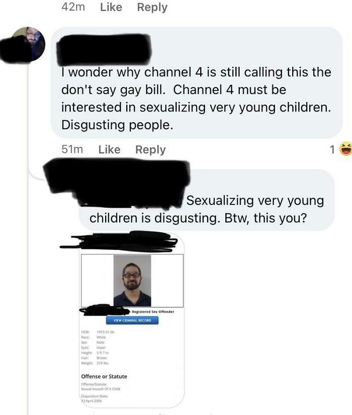 Pedophile Doesn’t Want Kids Being Sexualized. Approves Of Fl “Don’t Say Gay” Bill