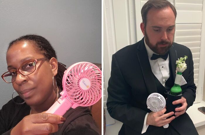  Mini Handheld Fan Delivers Big Breezes