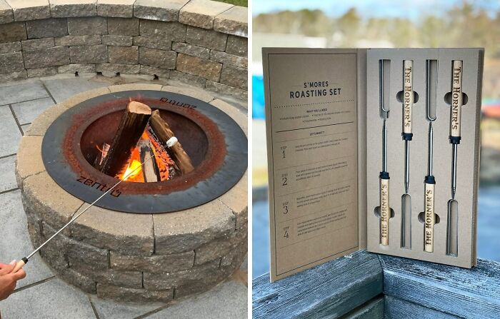 Picnic Perfection: Personalized S'mores Making Set For Sweet Picnic Moments!