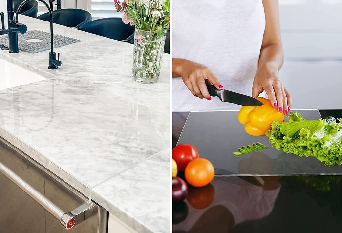  See-Through Slice Station: Your Counter’s Lip-Locked Companion