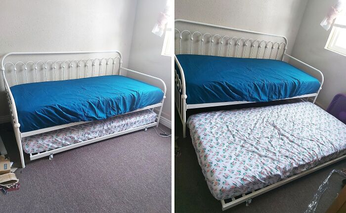 Space-Saving Sleep Solution: This Multifunctional Daybed Doubles Up On Comfy And Clever, Complete With A Roll-Out Guest Spot!