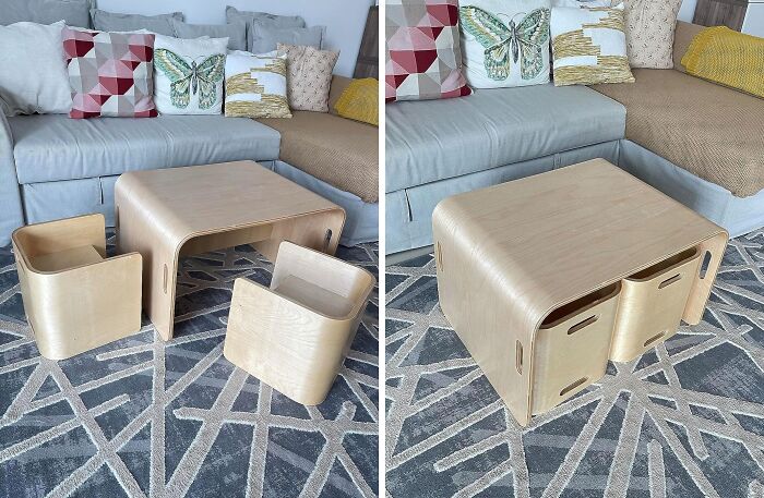 Transform Any Corner Into A Little Playground With This Versatile Table & Chairs Set 