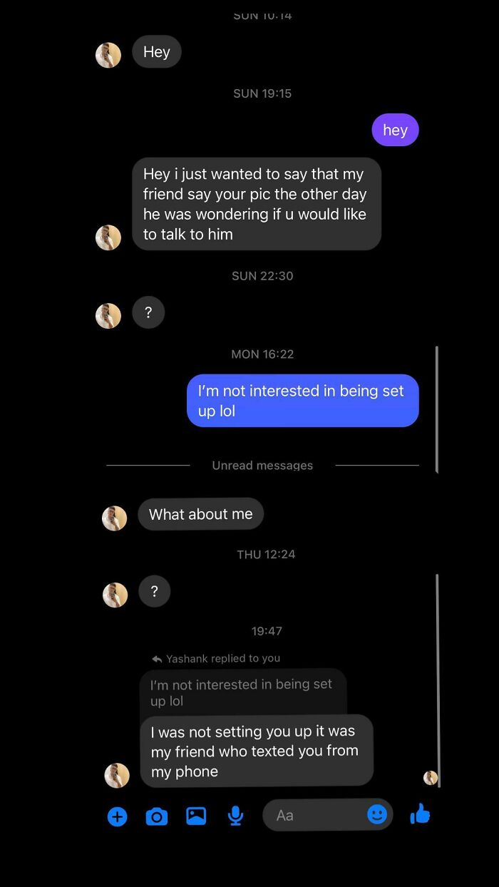 This Random Guy On Facebook