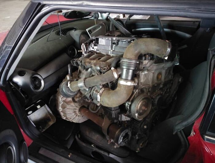 When You Dispute The Bill And Tell The Other Mechanic To Just Put The Motor Back In The Car