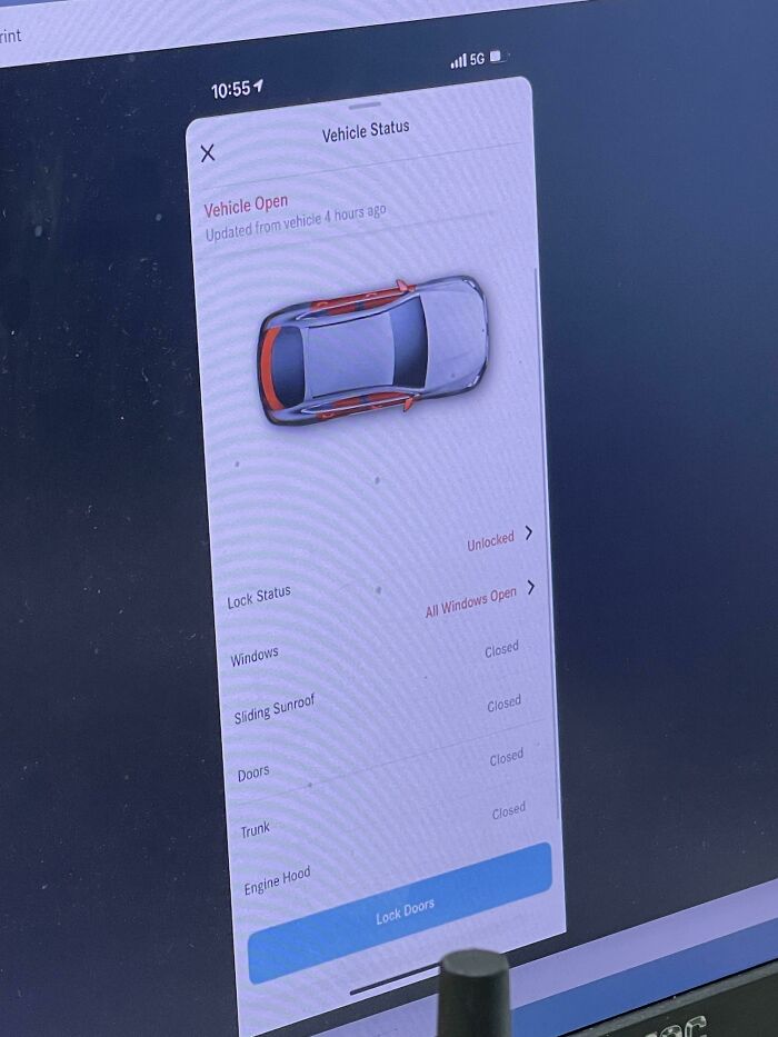 Customer Is Emailing/Calling To Find Out Why Their Windows & Doors Are Open…. While The Car Is In Service At A Mercedes Dealer