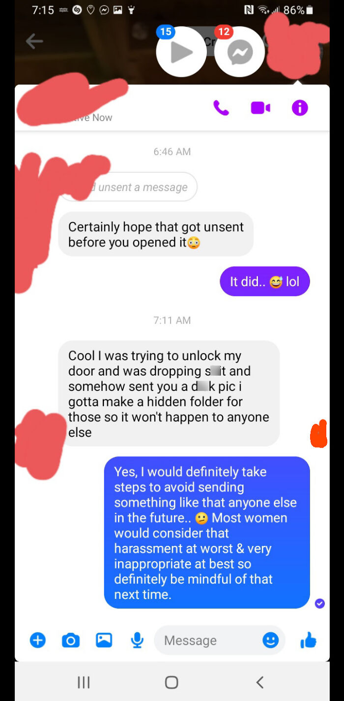 "Accidentally" Sent A D*ck Pic.. 🙄🤦🏼‍♀️