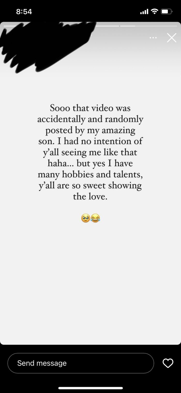 This Followed A Video Of Her Playing An Out Of Tune Bass Guitar And Singing Green Day. Before The Green Day Video Was Your Typical Thirst Trap, Booty Short Wearing, Squats In The Gym Ig Story