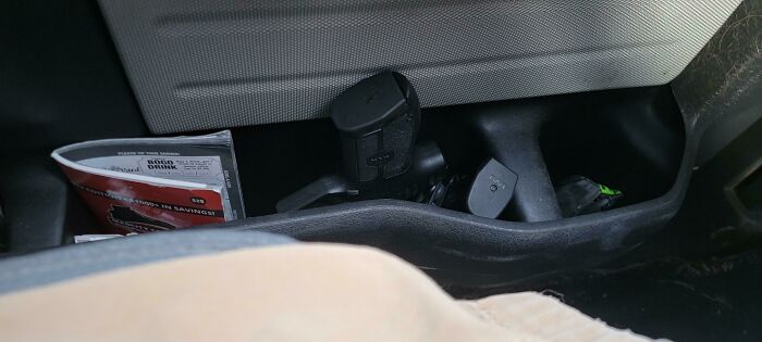 That's A First For Me, Loaded With An Extra Mag Next To It. These People Shouldn't Be Allowed To Own Guns