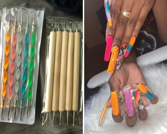 Transform Your Nails Into Mini Masterpieces With The Dotting Tools Set: Your Key To Intricate Designs And Stunning Details