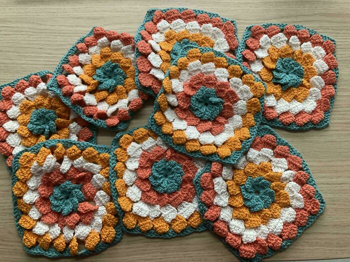 Goodbye Petal Granny Squares