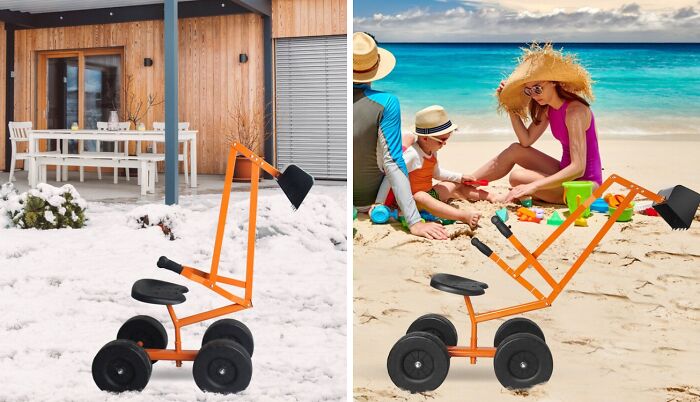 Little Diggers, Big Adventures: The Heavy-Duty Sand Excavator Awaits