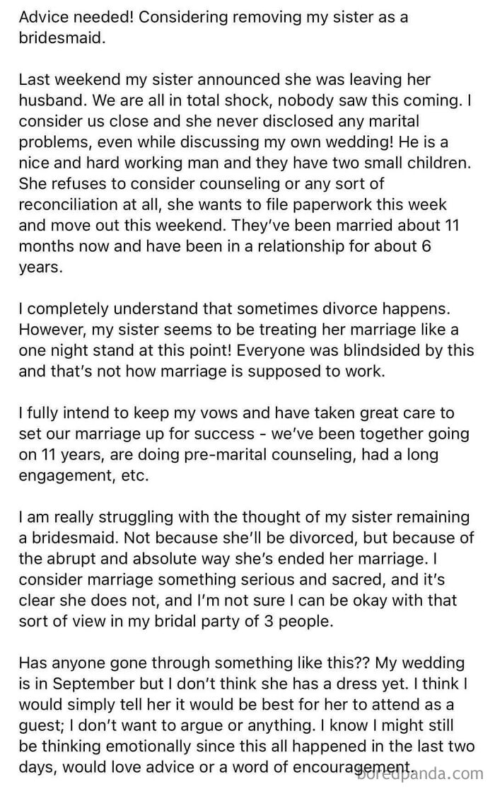 Self Righteous Bride Of The Year Award Goes To