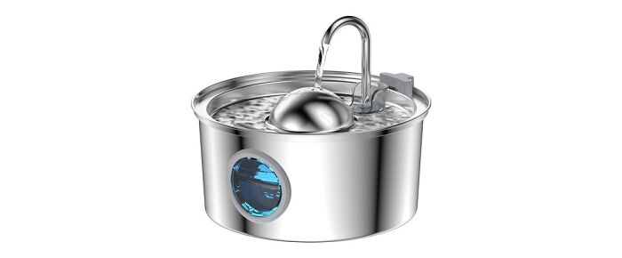 Aonboy Stainless Steel Cat Fountain