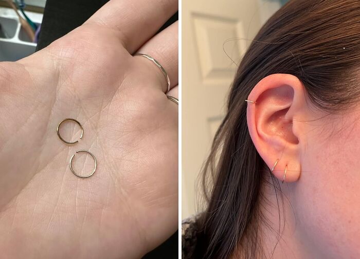 Accessorize With Elegance Using Tiny Hoop Earrings: Your Chic Accent For Everyday Glamour