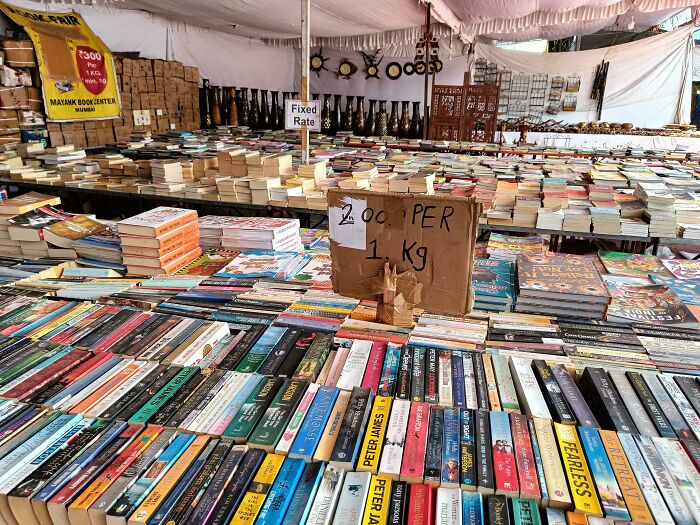 Book Fair Near Me Sells Second Hand Books Per Weight