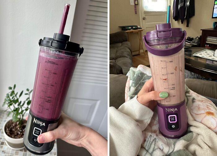 Energize & Slim: Whip Up Healthy Shakes Anywhere With Ninja's Portable Blender!