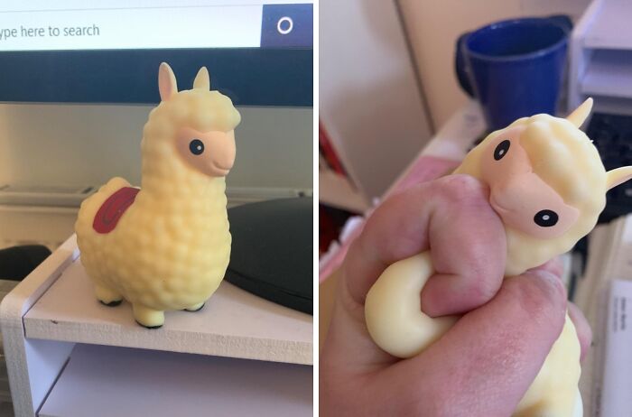 Keep Calm & Llama On: Calma Llama Toy - Stress Relief In A Squeeze!
