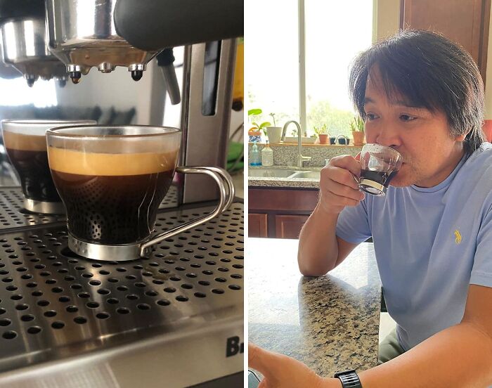 Coffee Moments In Luxury With Bormioli Rocco Verdi Espresso Cup Set With Stainless Steel Handles