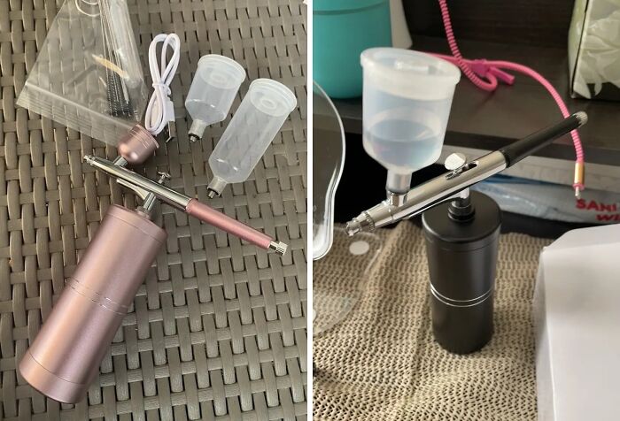  USB Rechargeable Mini Airbrush Kit: Because Who Needs Brushes?