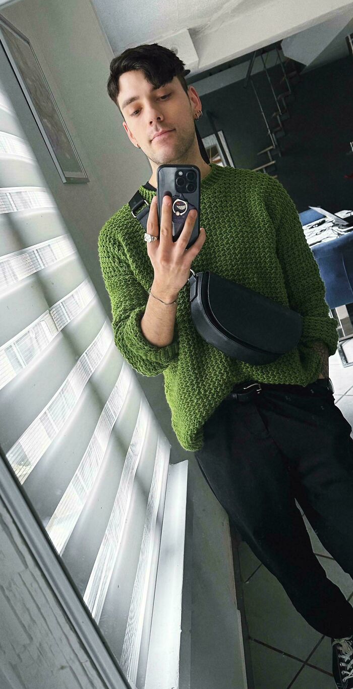 My First Finished Sweater 