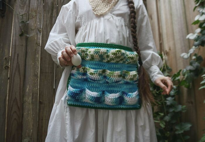 My Mom Has Been Asking Me For An Egg Apron... An Eggpron, If You Will 