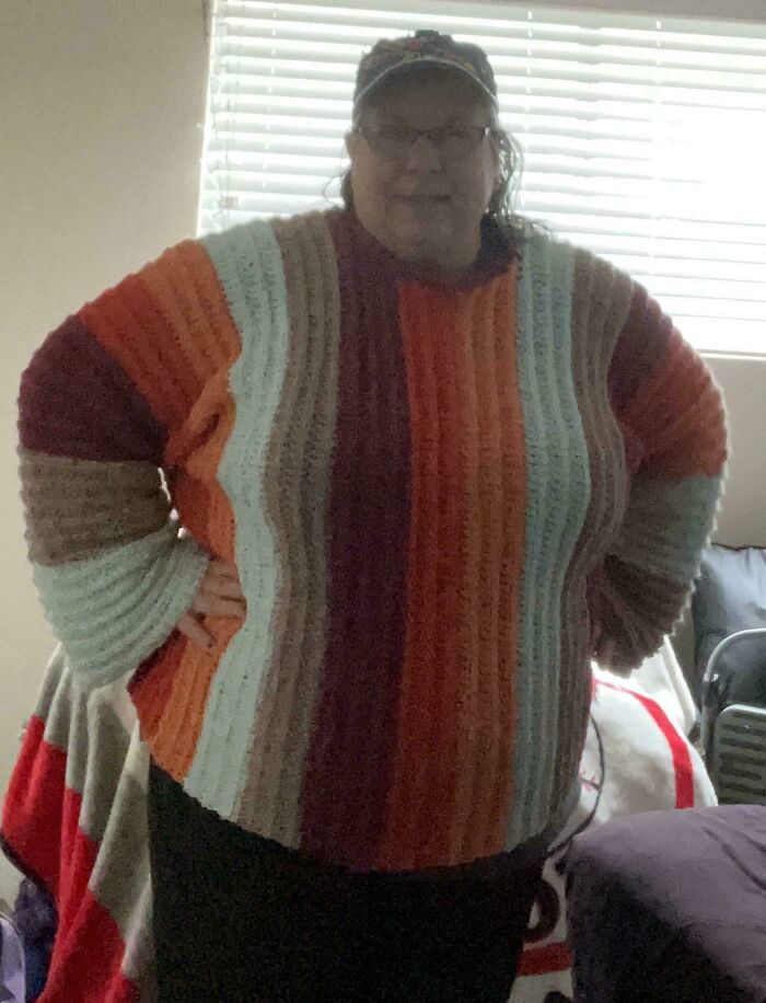 I Finished My Sweater
