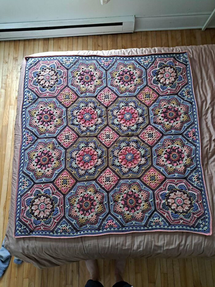 I Need Therapy After Having Weaved In All The Ends 