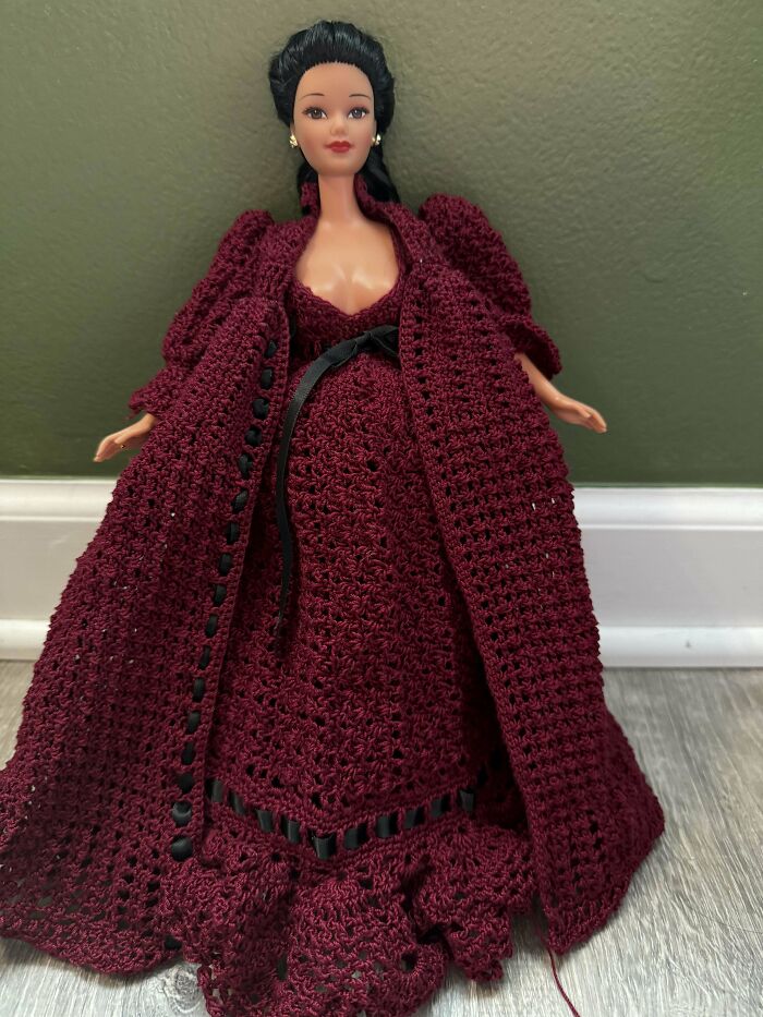 Crochet Dresses For My Barbies