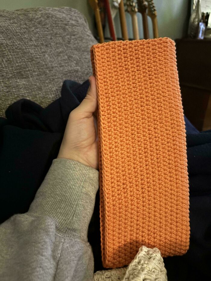 You Guys Are The Only Ones Who’ll Understand…this Is My Boyfriend’s Third Ever Crochet Project, Barely 1 Month In