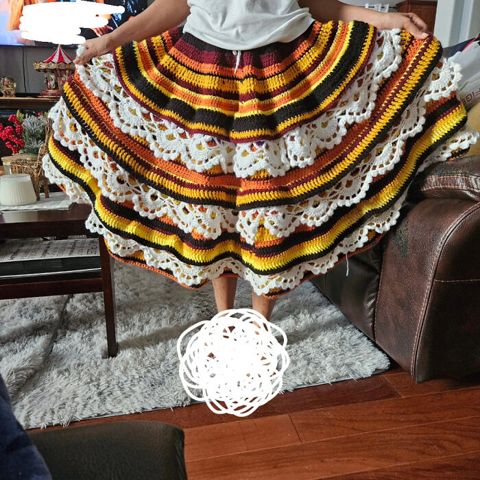 Finally Finished My Skirt After 3 Months :d