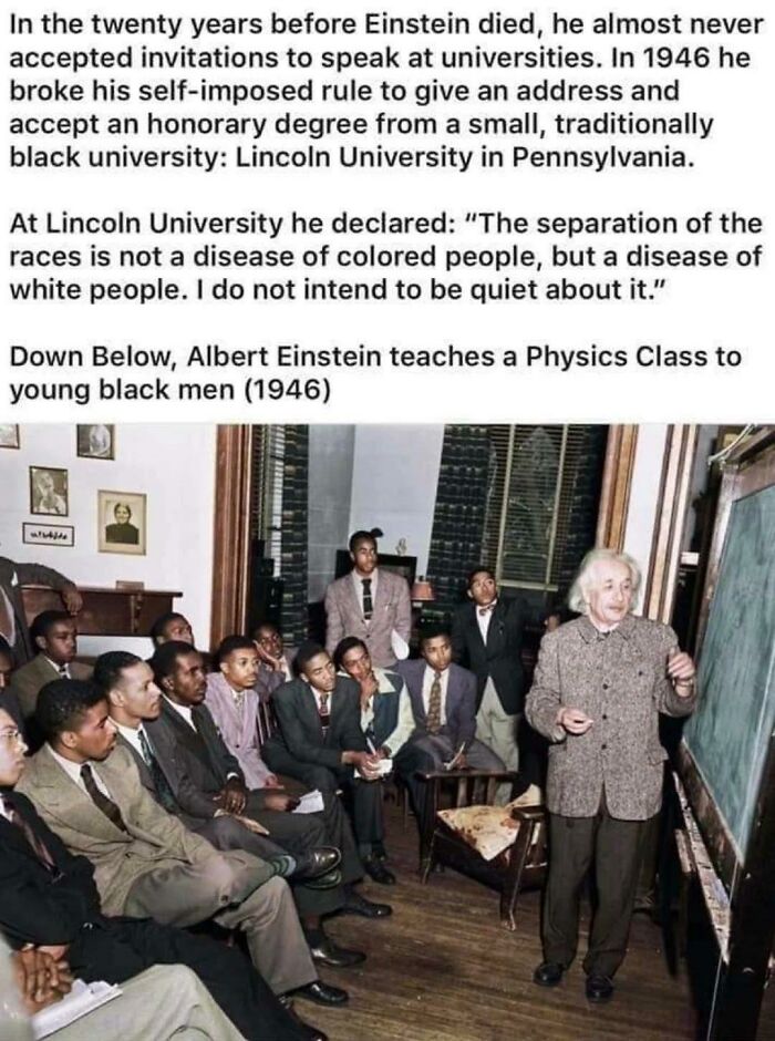 Racism Is Dumb And Einstein Was Not Dumb