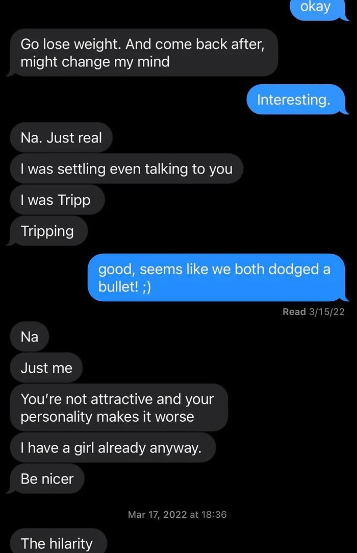 Matched With This Guy On Tinder, After Talking To Him On Facetime One Time…. He Sends Me These