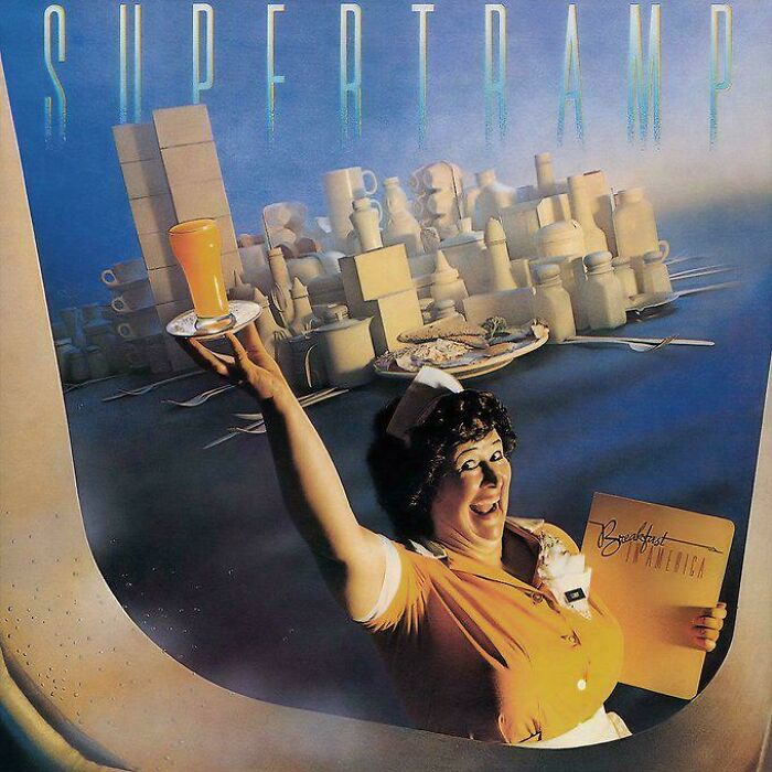 "Breakfast In America" By Supertramp Music Album Cover (1979)