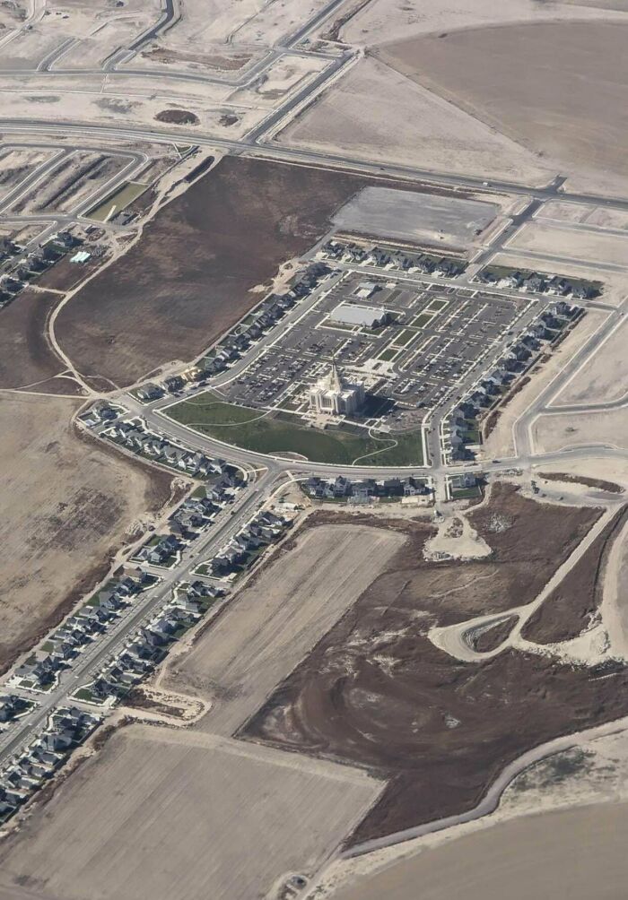 Templo en Saratoga Springs, Utah