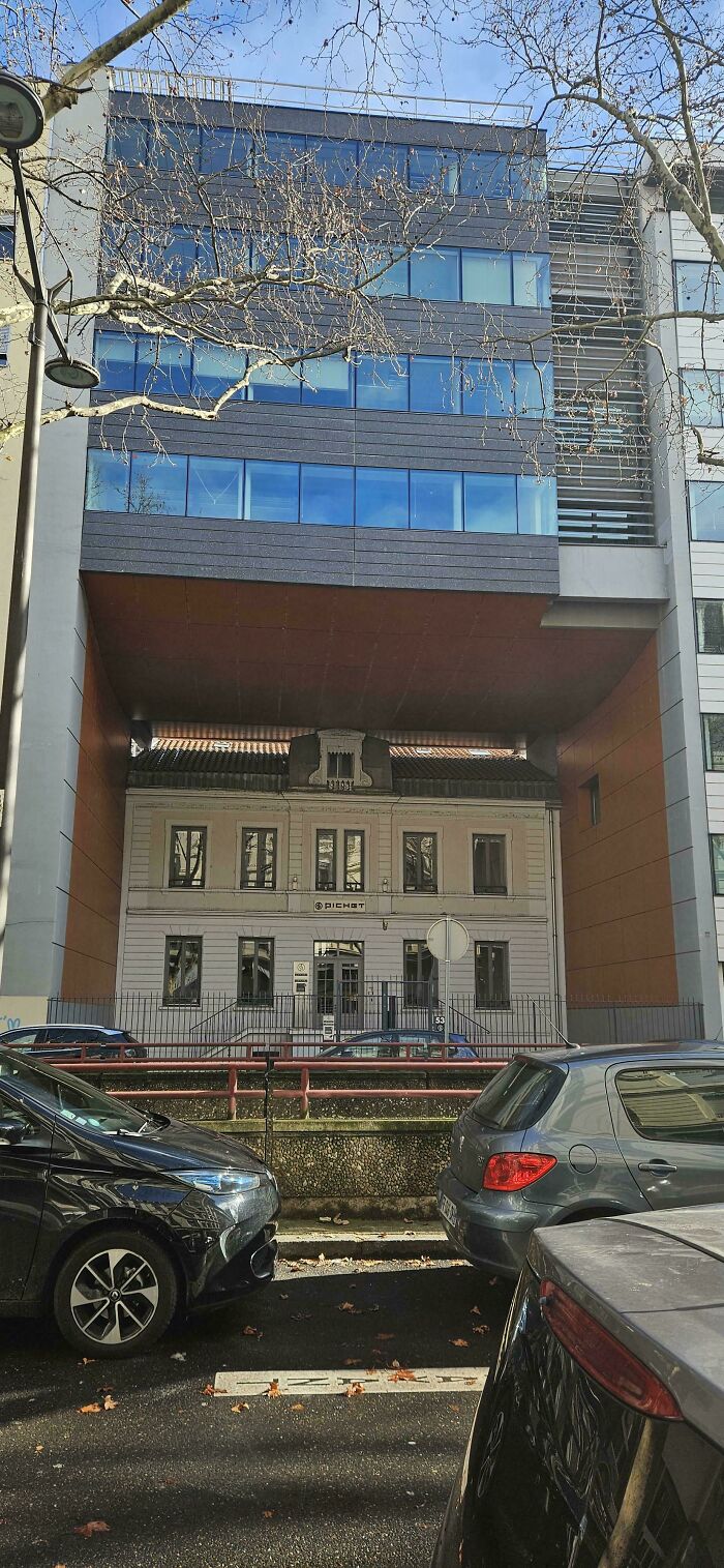 Crazy Architecture In Lyon, France