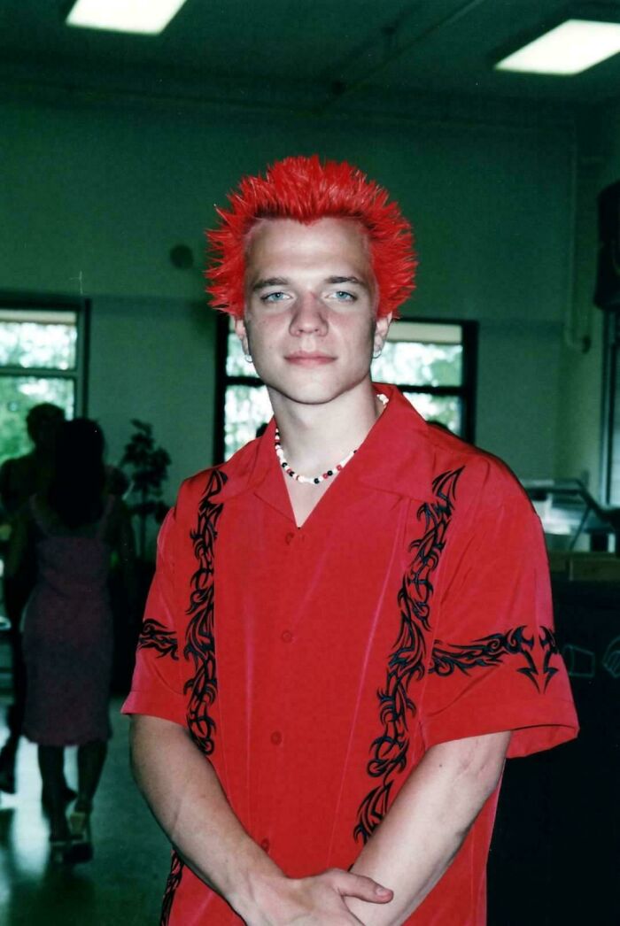 My 9th Grade "Graduation" In 2002. 3 Months Later I Was In Military School In Texas