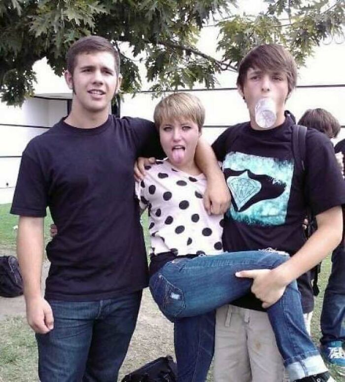 Me At 15... I Don't Have One Photo From That Year Without My Tongue Out