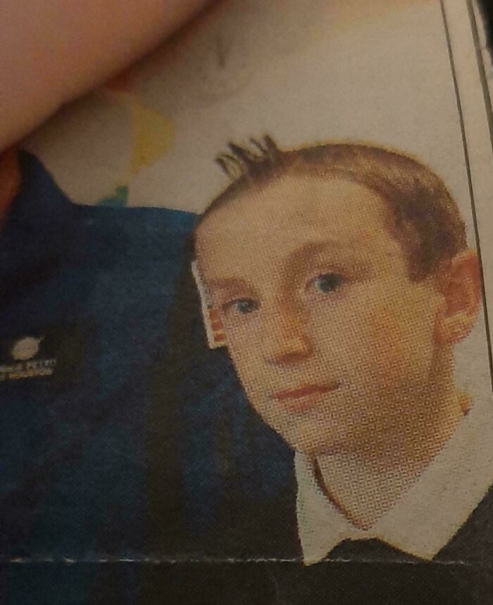 Thought I Was Cool With My "Spike Hair" No Wonder People Used To Say It Looked Like A Tsunami