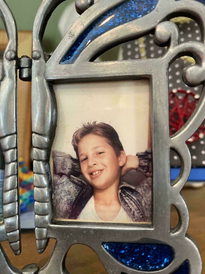 My Wife Framed This Atrocity. 7yrs Old In 1987